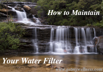 It is important to maintain your water filter so that you drink the best water possible.