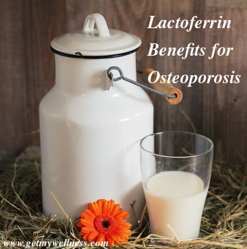 There may be significant lactoferrin benefits for osteoporosis. Lactoferrin can be easily found in milk.