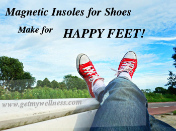 Magnetic insoles for shoes take care of your feet throughout the days so that they don't feel so tired and sore at the end of the day.