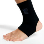 The KenkoTherm Ankle Wrap provides support with gentle warming to relax tight muscles.