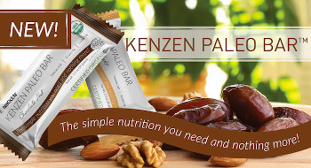 Nikken has introduced new Kenzen Paleo Bars. Organic snack bars with only four ingredients, real ingredients.